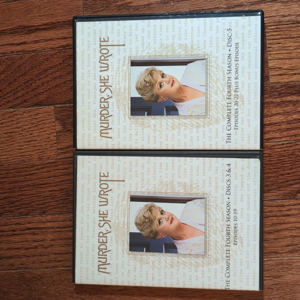 Murder She Wrote The Complete 4th Season DVD Set Missing Disc 1